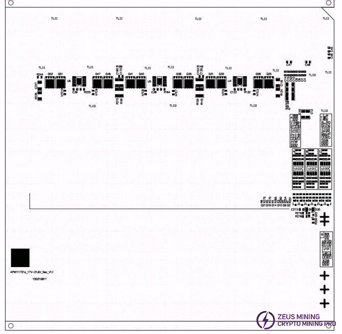 APW11 output board T side