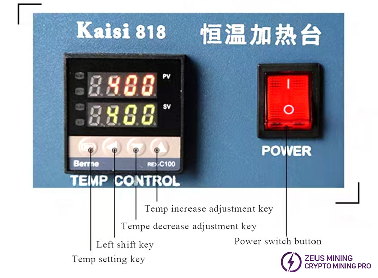 Kaisi 818 constant temperature heating plate