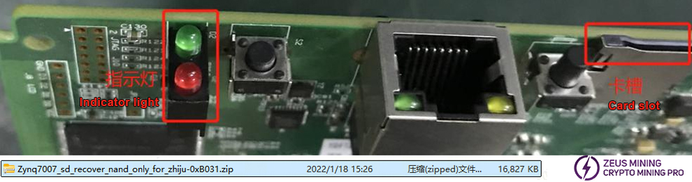 BSL41601 hash board test fixture