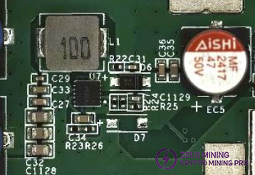 L9 hash board boost circuit layout