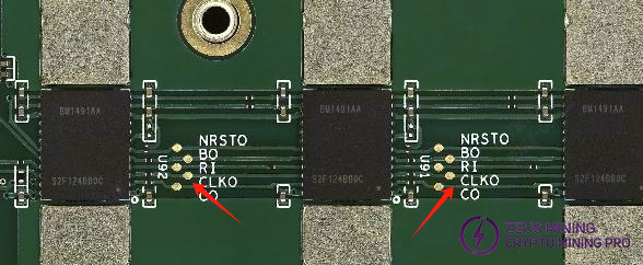 BSL41601 chip CLK signal test point