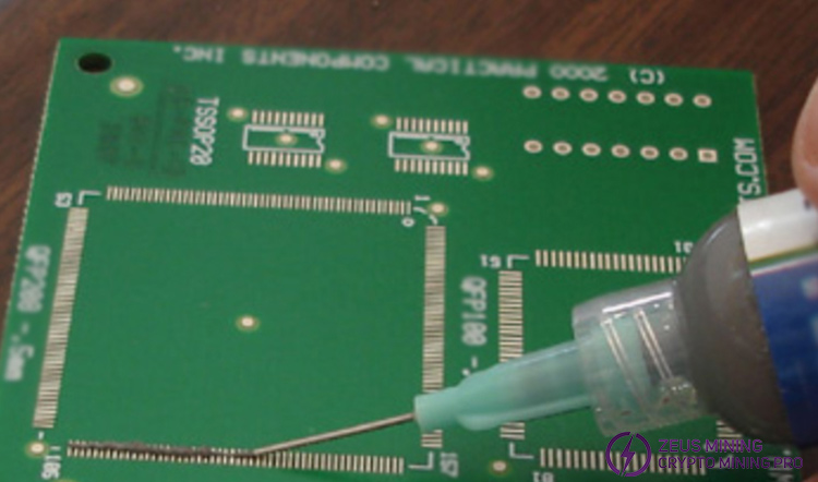 Solder paste use