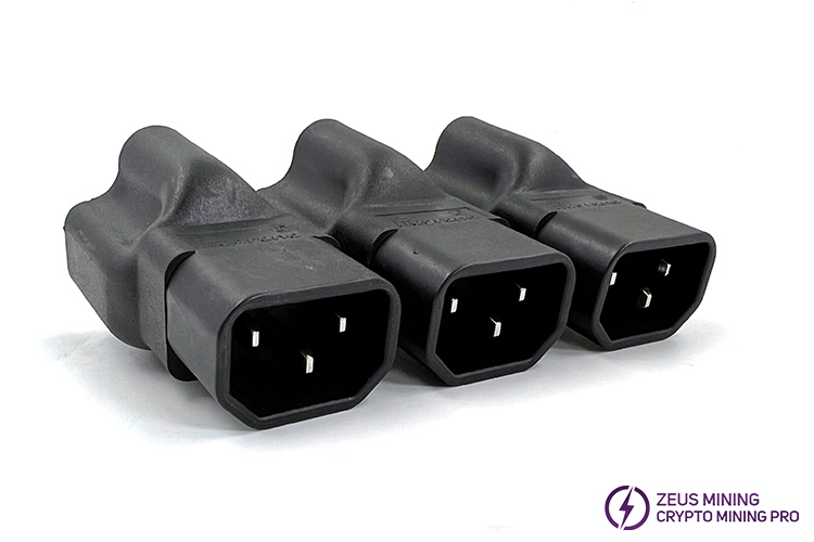 C14 to C13 plug adapter