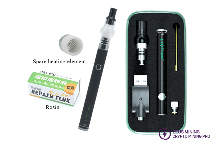 Rosin atomizer pen kit