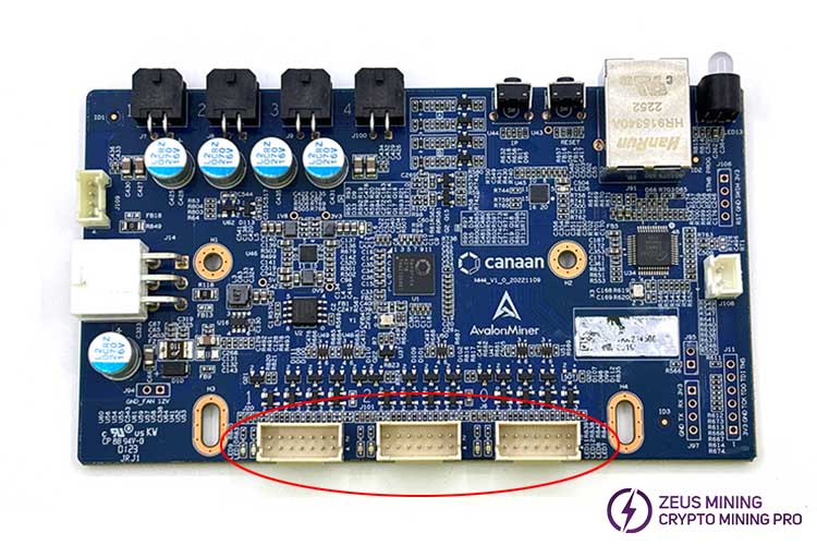 14pin data interface for Avalon control board