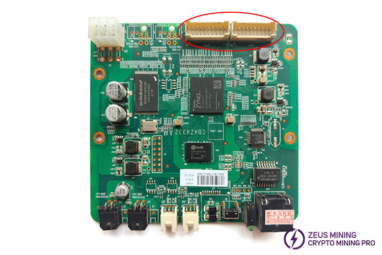 20 pin data interface for E10.3 control board