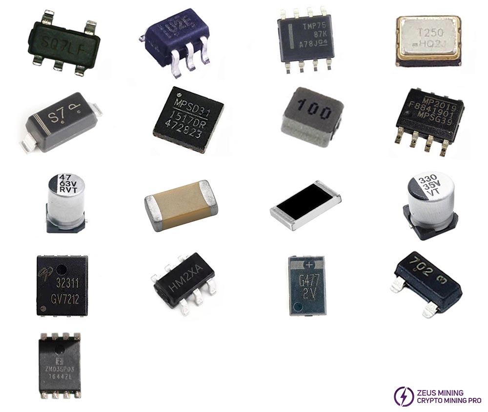 hash board repair parts for KS3L miner