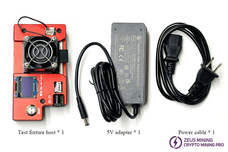 test fixture for BM1366  chips