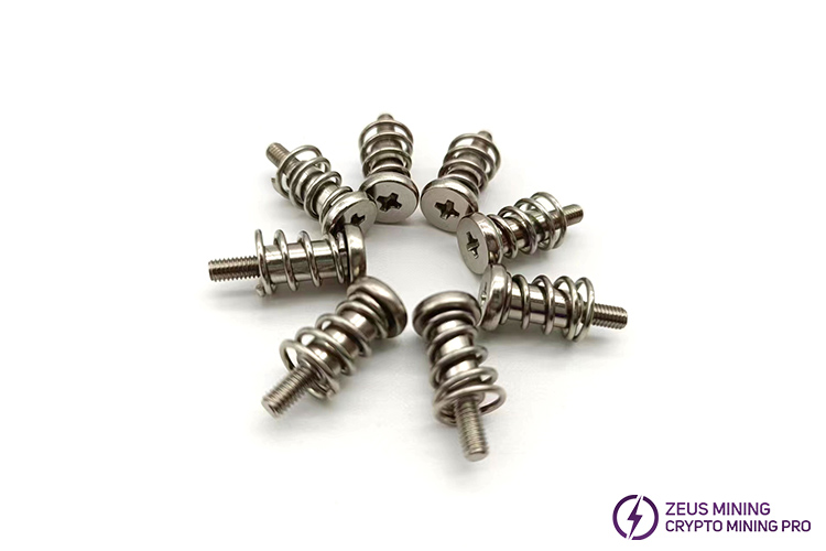 Antminer S19 series heatsink screws