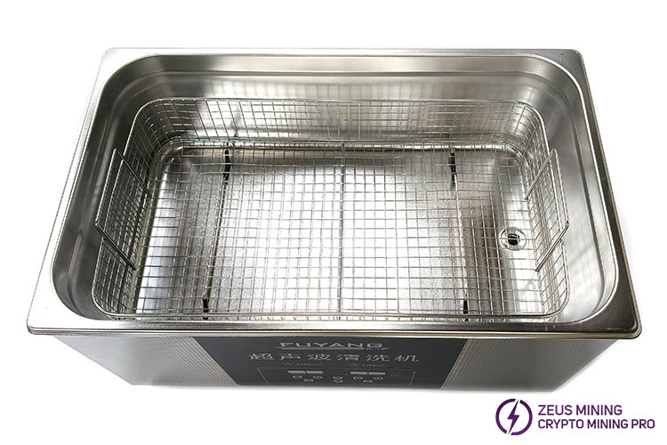 22L 480W benchtop ultrasonic cleaner