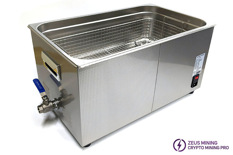 Industrial ultrasonic cleaners for ASIC miners