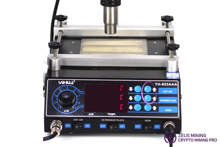 YIHUA 853AAA preheating soldering iron