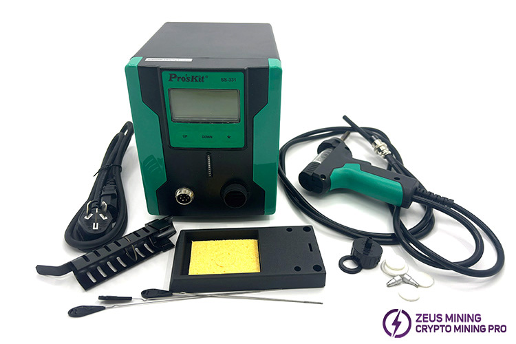 Pro'Kit SS-331 LCD electric desoldering gun