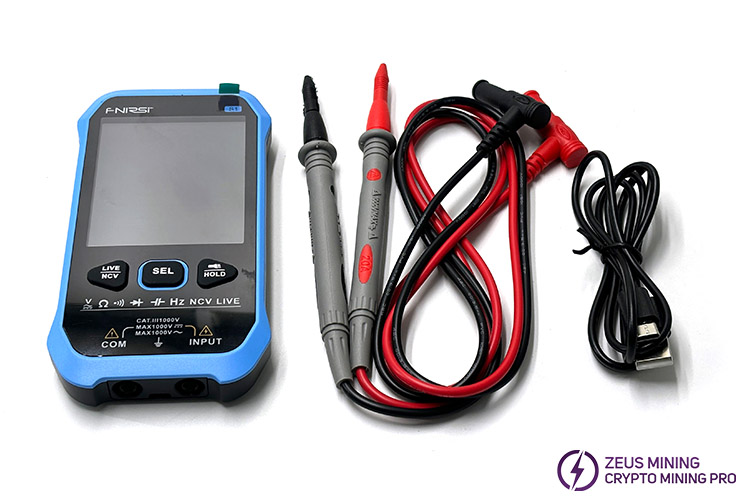 Fnirsi S1 multimeter for hash board repair