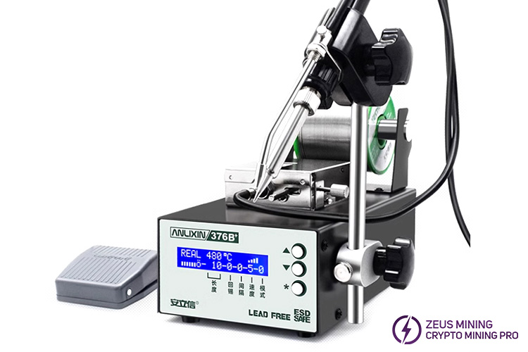 ANLIXIN 376b+ tin feeding soldering iron station