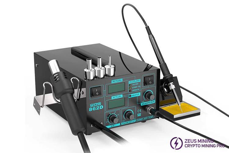 soldering desoldering station