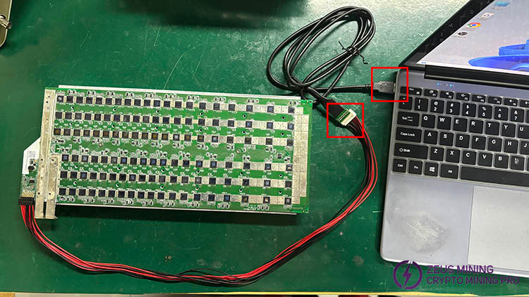 EEPROM programming cable for whatsminer hash board