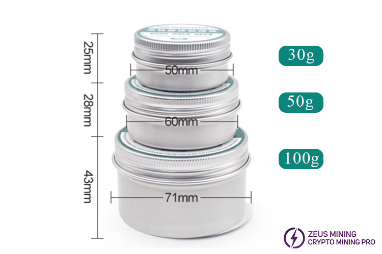 Anlixin lead free solder paste