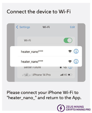 Wi-Fi settings