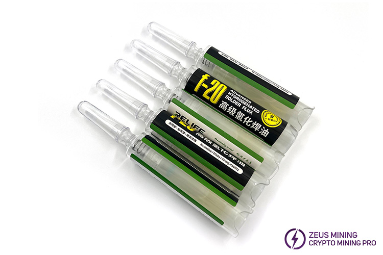 RELIFE F-20 hydrogenated flux