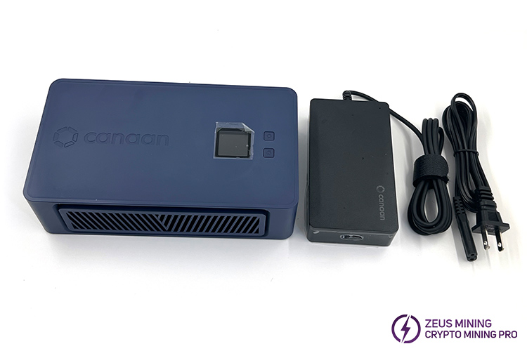 Canaan Avalon Nano 3 with adapter