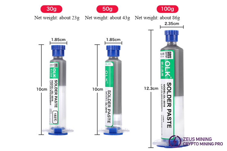 OL-3016 138℃ solder paste