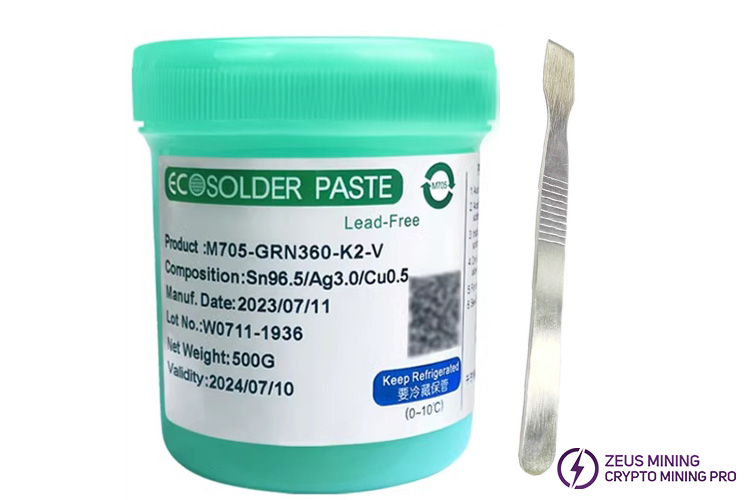 M705-GRN360-K2-V solder paste