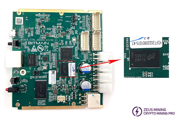 mt41k128m16jt chip for A113D control board