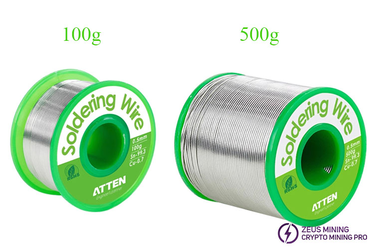 Sn99.3 Cu0.7 lead free solder wire