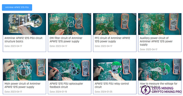 Antminer power supply repair course