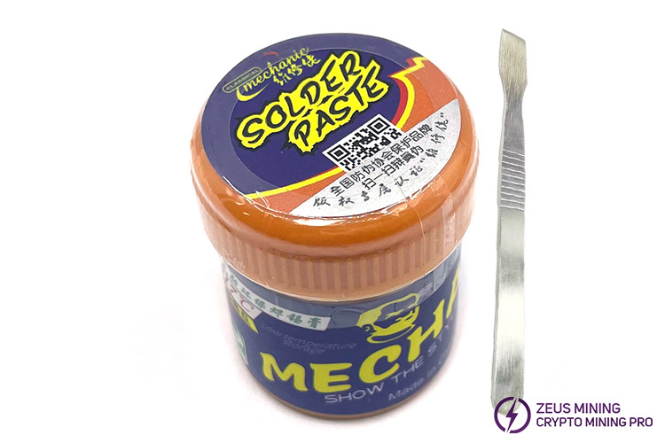 Mechanic 217℃ miner chip solder paste