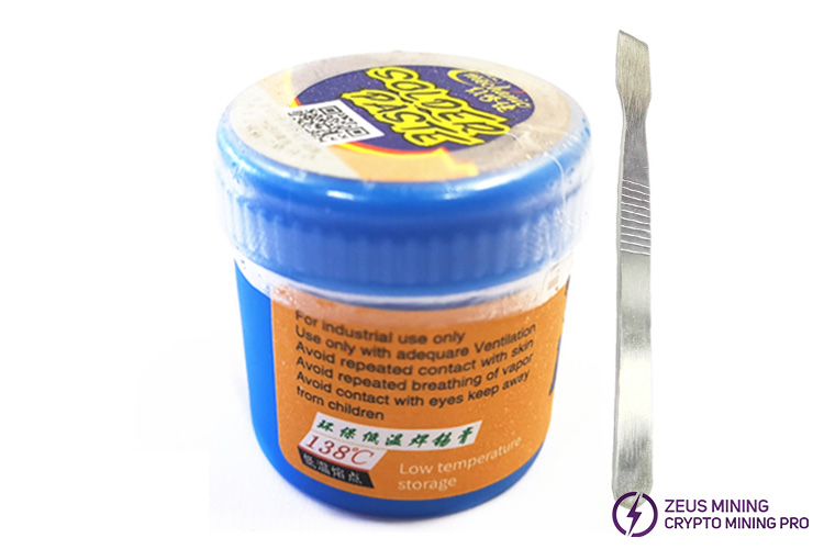 low-temperature lead-free solder paste