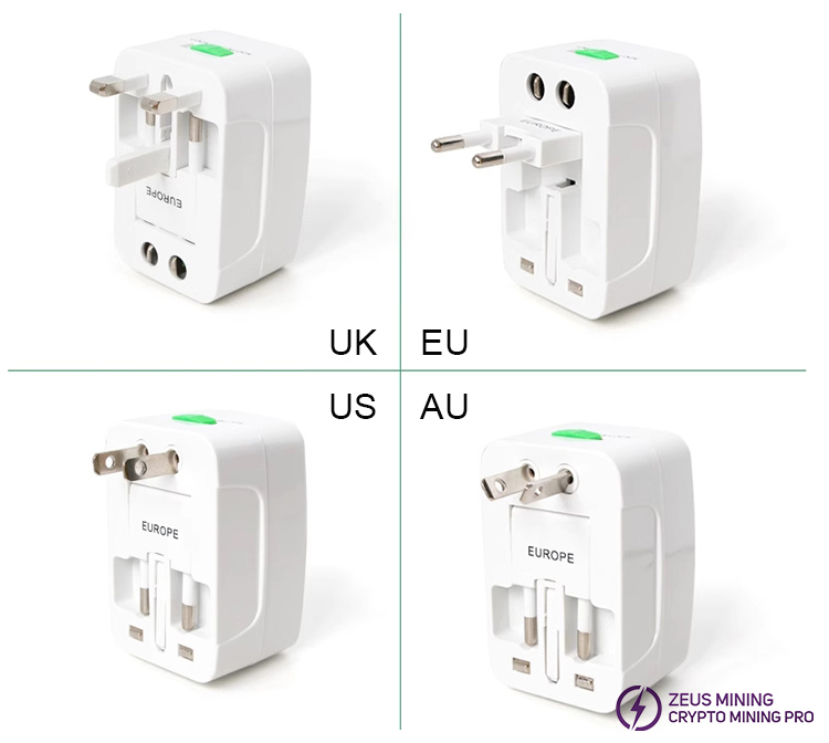 worldwide all in one universal travel adaptor