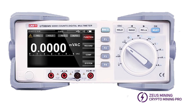 UT8804N bench top multimeter 1000V 20A