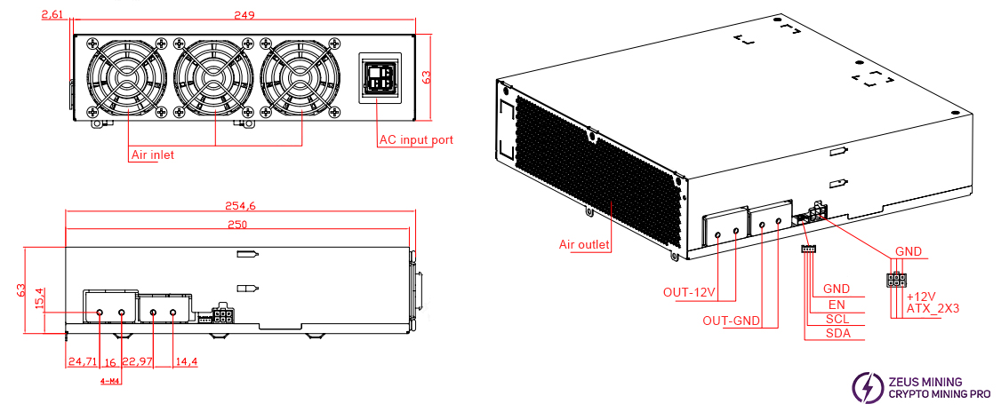 APW171215 PSU structure diagram