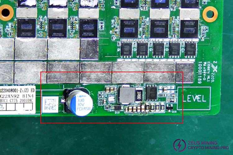 25V boost circuit replacement parts for S19Pro Hydro miner