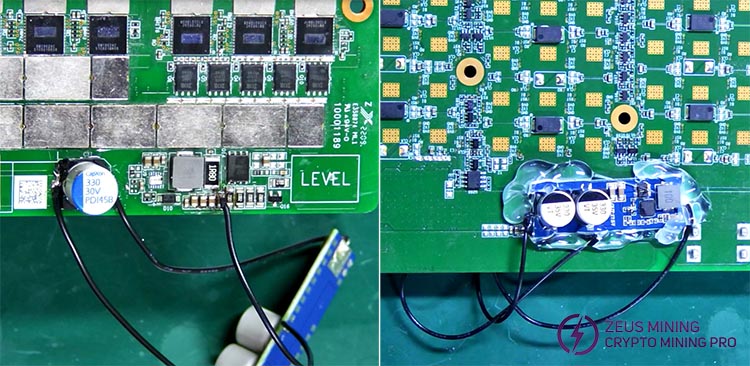 25V  boost board for Antminer S19pro Hydro miner hash board