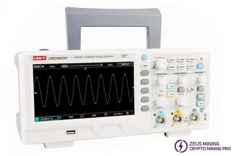 UNI-T UTD2102CEX+ Digital Oscilloscope