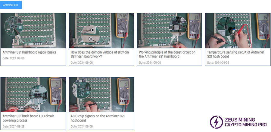 Antminer S21 repair tips