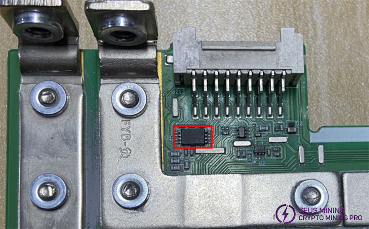 replace S19 XP eeprom chip