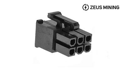 Miner power cable plug connector