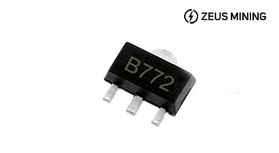 2SB772 SMD medium power transistor | Zeus Mining