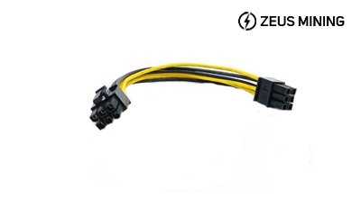 Dual 6p power supply cable for control board