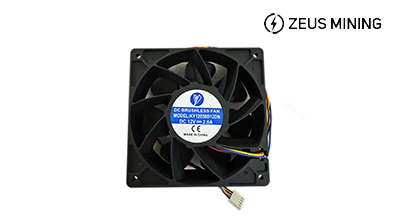 KY12038B12DN 12V 2.8A cooling fan for Antminer
