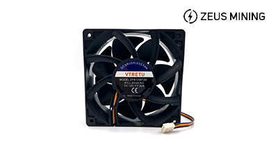 Antminer ZFB123812D 12V 1.2A cooling fan