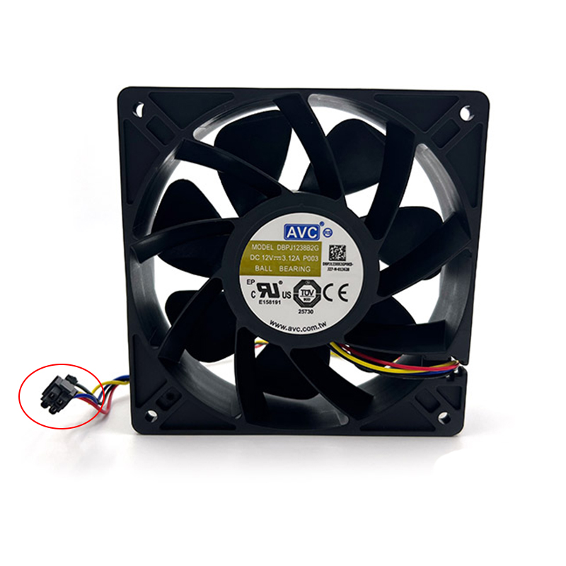 Avalon DBPJ1238B2G 12V 3.12A cooling fan