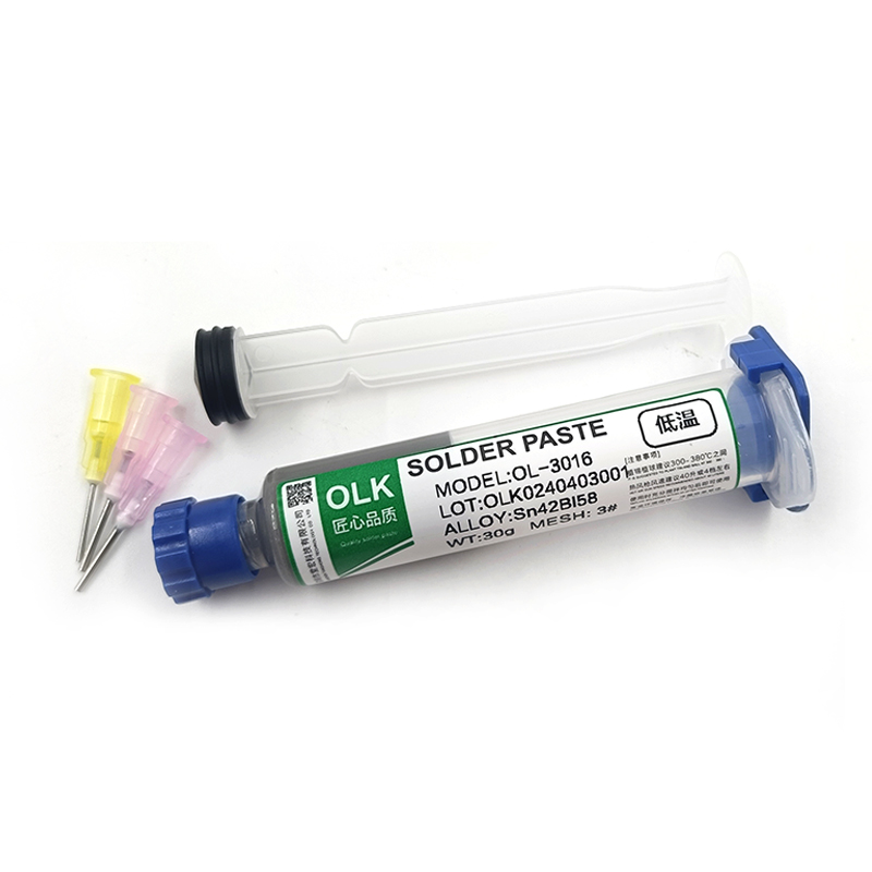 OL-3016 solder paste 138℃ 30g