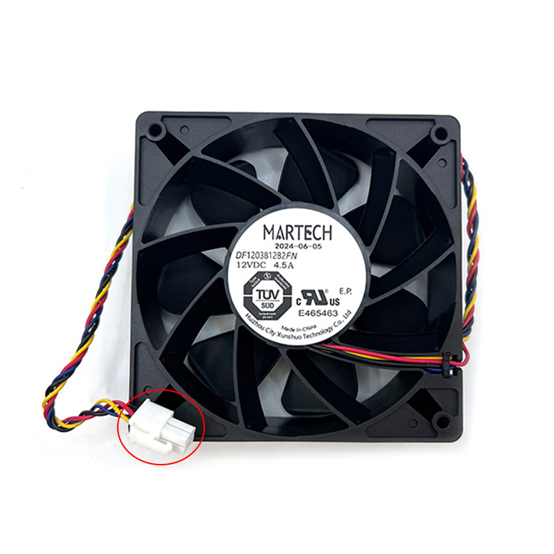 Original MARTECH 12V 4.5A 7000RPM fan for Antminer S19kpro S21 S19jxp KS5pro