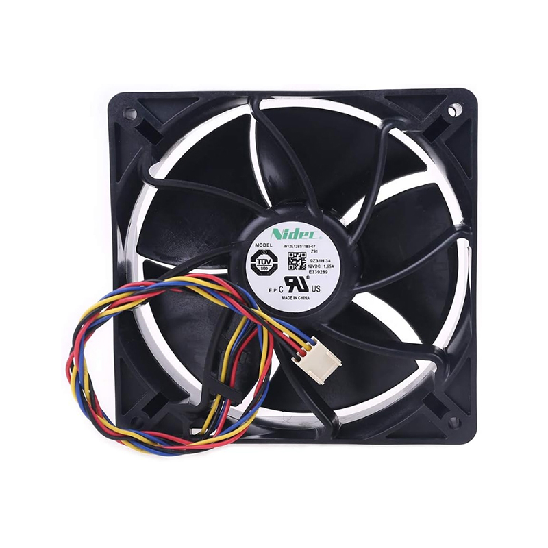 Original Nidec 12V 1.65A 6000RPM cooling fan for Antminer KS5 KS5pro