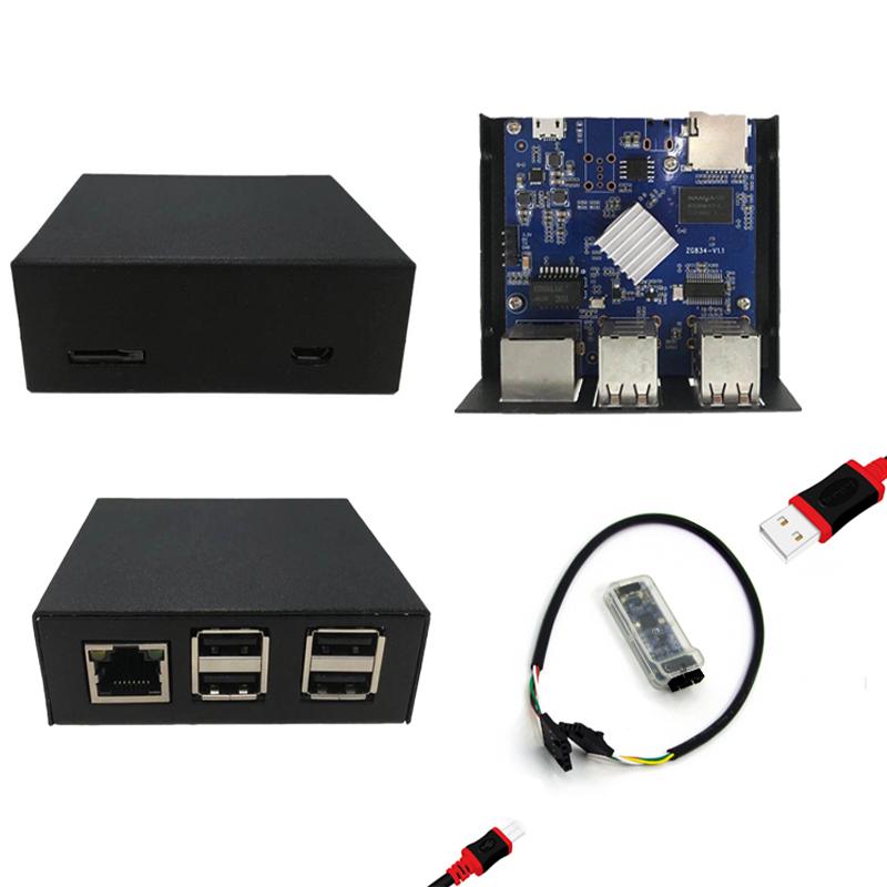 Card-free Raspberry Pi-a full set of accessories for 5 machines